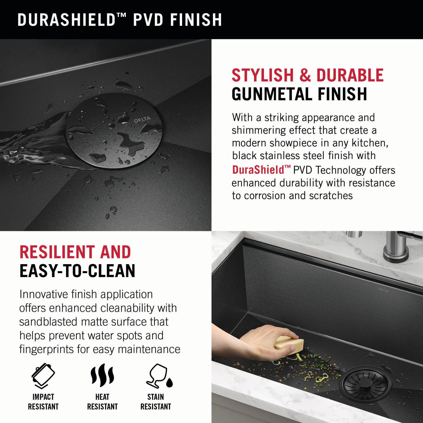 27&rdquo; Undermount 16 Gauge Workstation Kitchen Sink Single Bowl with WorkFlow&trade; Ledge and Accessories